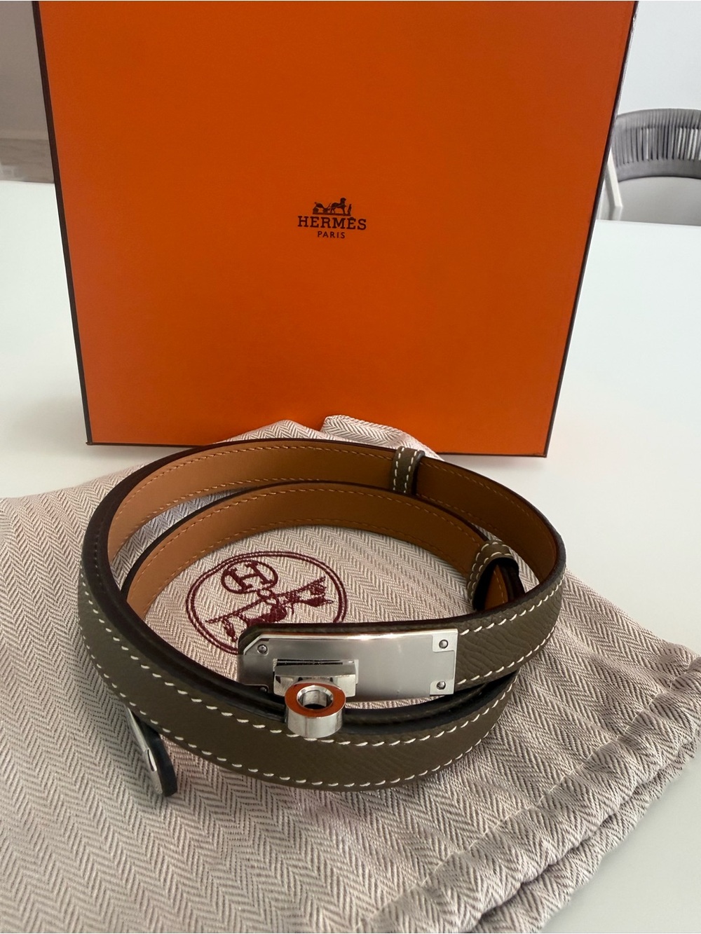 Hermes Kelly 18 belt